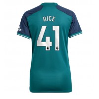 Arsenal Declan Rice #41 Replica Third Shirt Ladies 2023-24 Short Sleeve